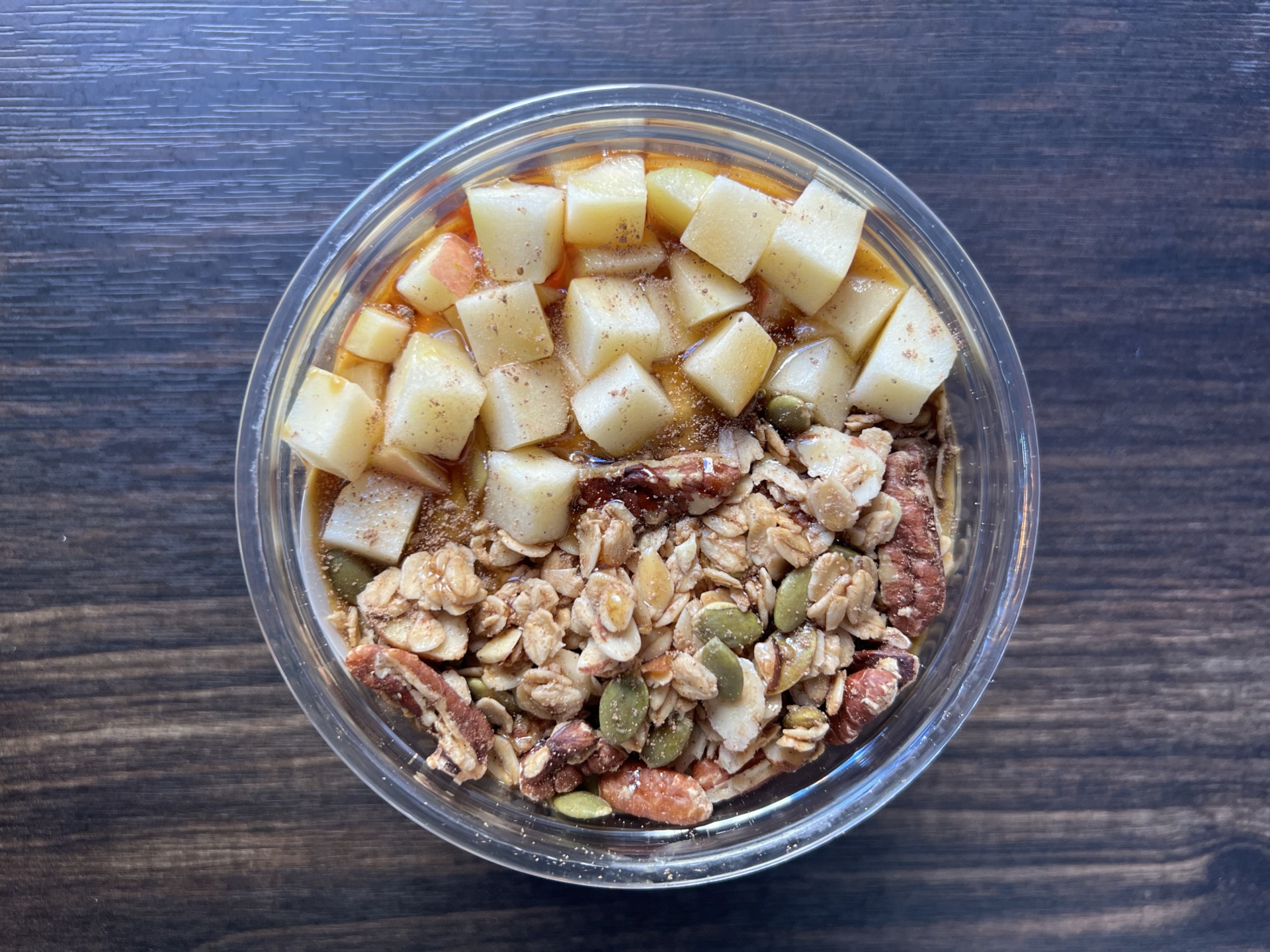 fall smoothie bowl